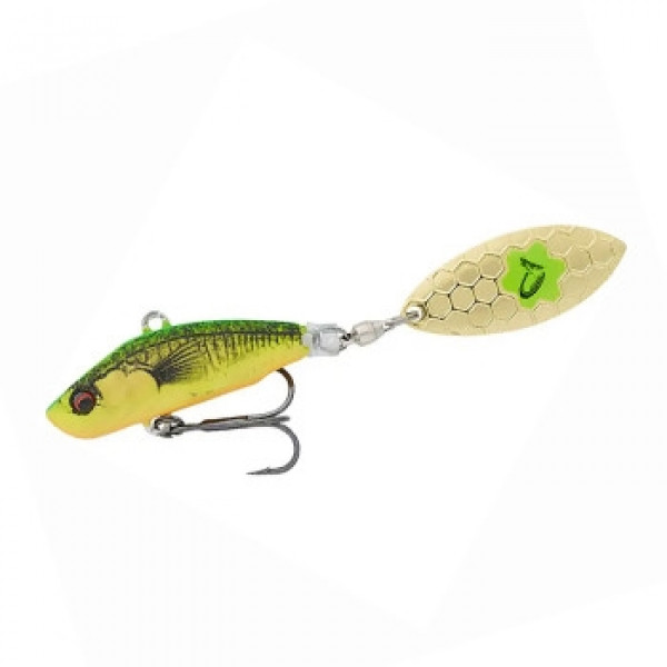 Тейл-спінер Savage Gear 3D Sticklebait Tailspin 73mm 13.0g Firetiger