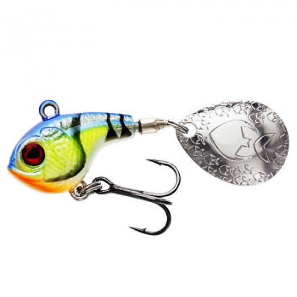 Тейл-спінер Westin DropBite Spin Tail Jig 2.6cm 8g #Chartreuse Blue Craw