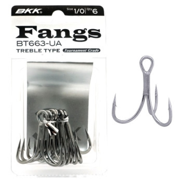 Тройник BKK Fangs-63 UA #1/0