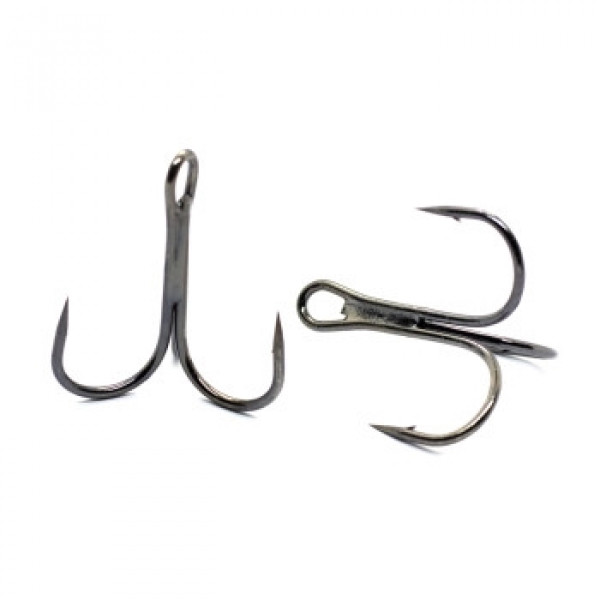 Трійник Fladen Maxximus Black Nickel Treble Hooks 1 6pc