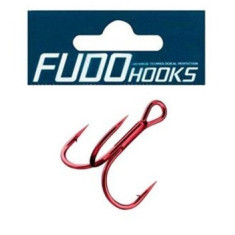 Гачки Fudo Treble RT-41 Red 4