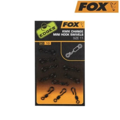 Вертлюг швидкознімний Fox Kwik Change Mini Hook Swivel Вертлюг швидкознімний Fox Kwik Change Mini Hook Swivel