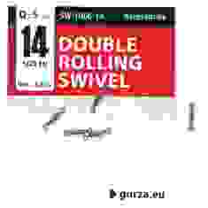 Вертлюг Gurza подвійний Double Rolling Swivel BN #14 5pc