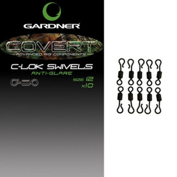 Вертлюг Gardner Cover C-Lok Swivels #12 anti glare