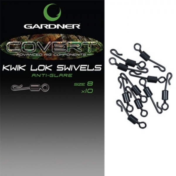 Вертлюг Gardner Cover Kwik-lok swivels №8