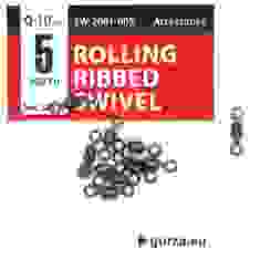 Вертлюг Gurza Rolling Ribbed Swivel BN #5 10pc