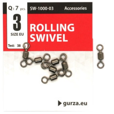 Вертлюг Gurza Rolling Swivel BN #3 7pc Вертлюг Gurza Rolling Swivel BN #3 7pc