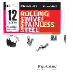 Вертлюг Gurza Rolling Swivel Stainless Steel BN #12 test 20kg 5pc