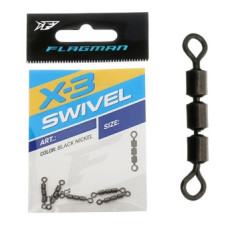 Вертлюг потрійний Swivel X-3 #12 Вертлюг потрійний Swivel X-3 #12