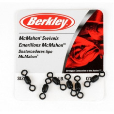 Вертлюжок Berkley Mc Mahon Swivels 003 size 100lb Black 6pc Вертлюжок Berkley Mc Mahon Swivels 003 size 100lb Black 6pc