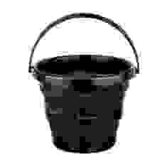 Відро Forrest Folding bucket силіконове складане чорний 5L