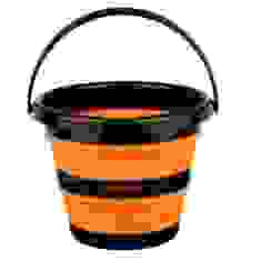 Ведро Forrest Folding bucket силиконовое складное оранжевый 5L
