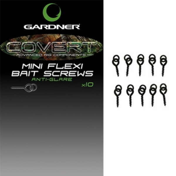 Вкрутка з вертлюгом Gardner Covert Mini Swivel Bait Screws Anti Glare 10ps