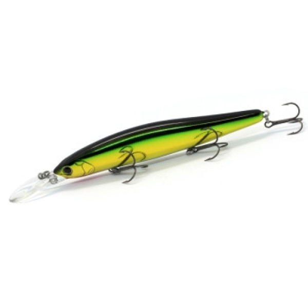 Воблер Daiwa Steez Minnow 110SP MR Green Gold 15gr