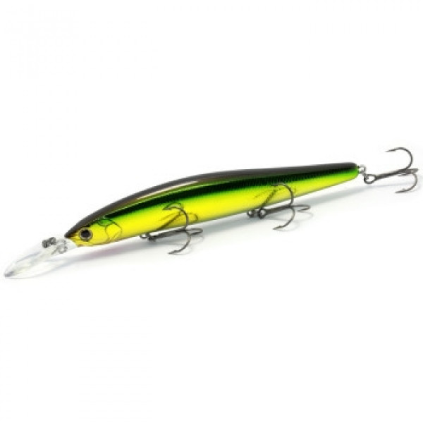 Воблер Daiwa Steez Minnow 125SP MR Green Gold 20gr