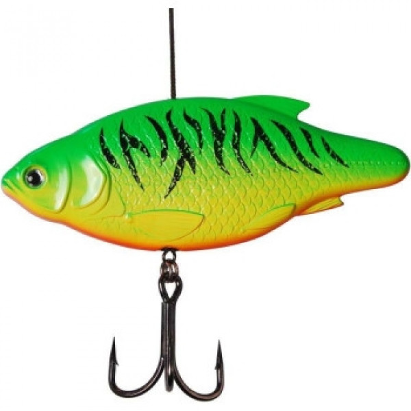 Воблер Dam Madcat Inline Rattler 90g 130mm #firetiger UV