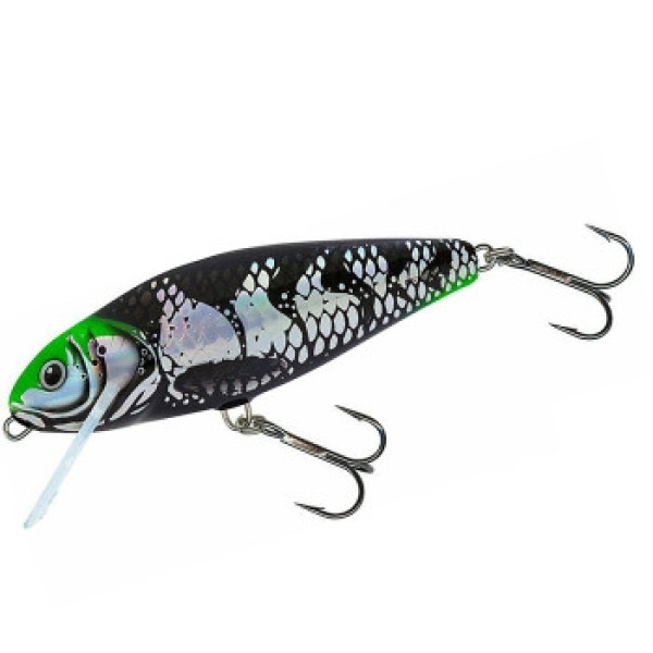 Воблер Salmo Perch 80F 80mm 12g #Holo Dark Green Head