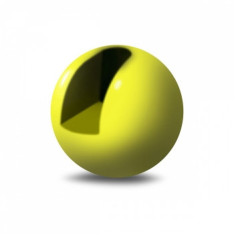 Вольфрамовые бусины Gurza Slotted Tungsten Beads CH UV #1 0.092g Ø2.3mm 5pc