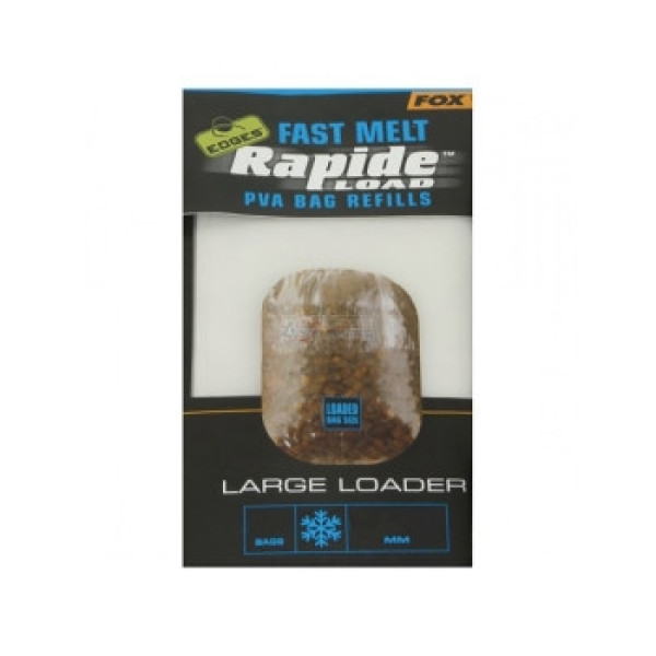 ПВА пакети для холодної води Fox Edges Fast Melt Rapide Load PVA Bags Refills 85х220mm 20pc