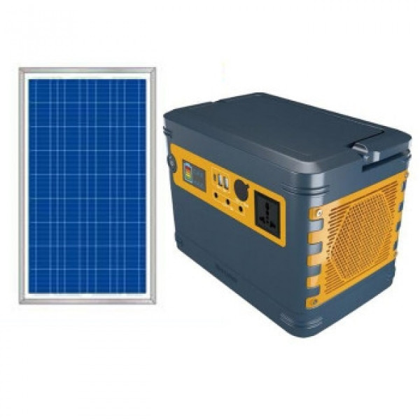 Зарядний пристрій із сонячною панеллю Blue carbon UN3480 1kw