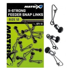 Застібки Matrix фідер X-Strong Feeder Snap Links 10pcs Size10