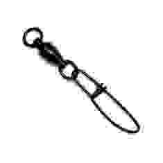 Застібка з вертлюжком Berkley Mc Mahon Cross-Lok Snap/Swivels 003 100lb 3pc Black