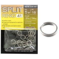 Заводные кольца BKK Split Ring-41 #5