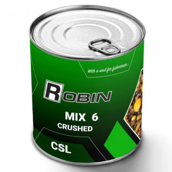 Зернова суміш подрібнена Robin MIX-6 900ml ж/б CSL