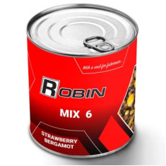 Зернова суміш Robin MIX-6 900ml з/б Полуниця-Бергамот