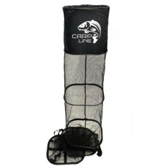 Fishnet Carp Line Black 2.5m black aluminum rings