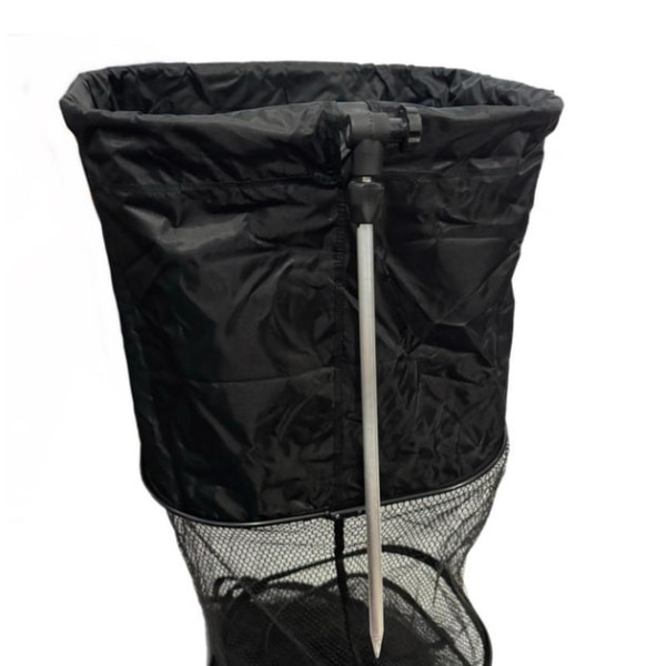 Садок Carp Line Black 2.5м черные алюминиевые кольца Садок Carp Line Black 2.5м черные алюминиевые кольца