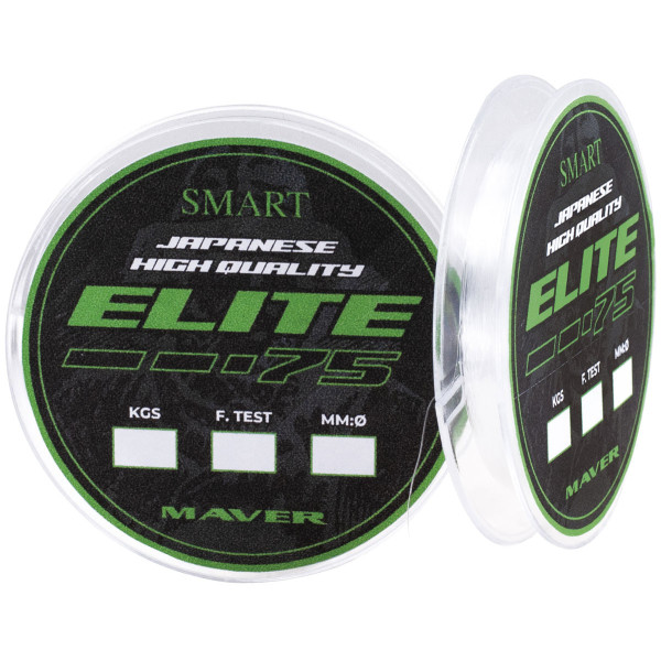 Леска Smart Monofilo Elite 75m (clear) 0.165mm 7lb/3.3kg