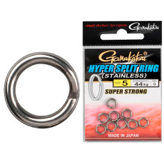 Winding ring Gamakatsu Hyper Split Ring No. 1 5kg (12 pcs/pack) ts: nickel