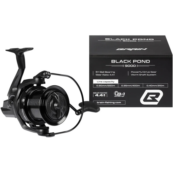Катушка Brain Black Pond Carp 9000 8+1BB 4.4:1