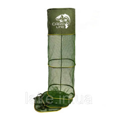 Garden Carp Line Green 2.5m yellow aluminum rings