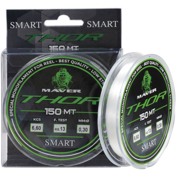 Леска Smart Monofilo Thor 150m (clear) 0.22mm 7lb/3.6kg