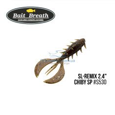 Silicone Bait Breath SL-Remix Chiby SP 2.4 "(10pcs / pack) # S530