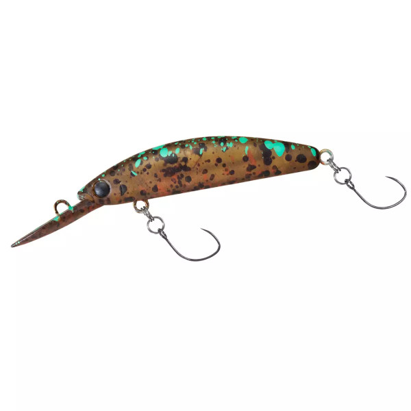 Воблер Daiwa Presso Double Clutch 48F 48mm 2.5g #Yadoku Brown