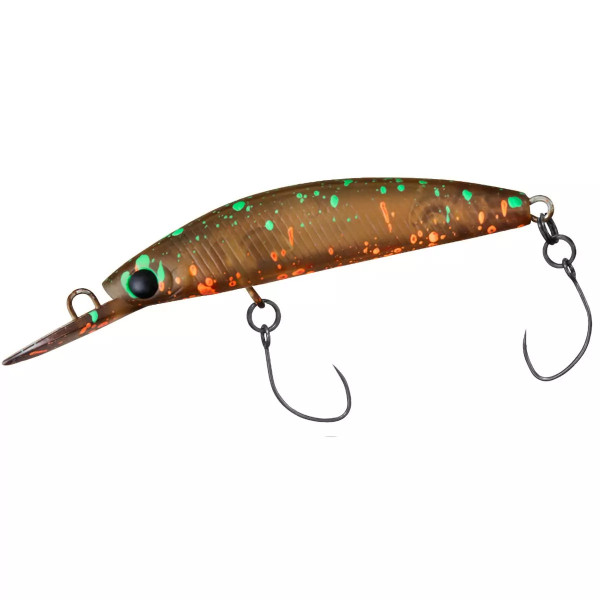 Воблер Daiwa Presso Double Clutch 45F1 45mm 1.6g #Yadoku Brown