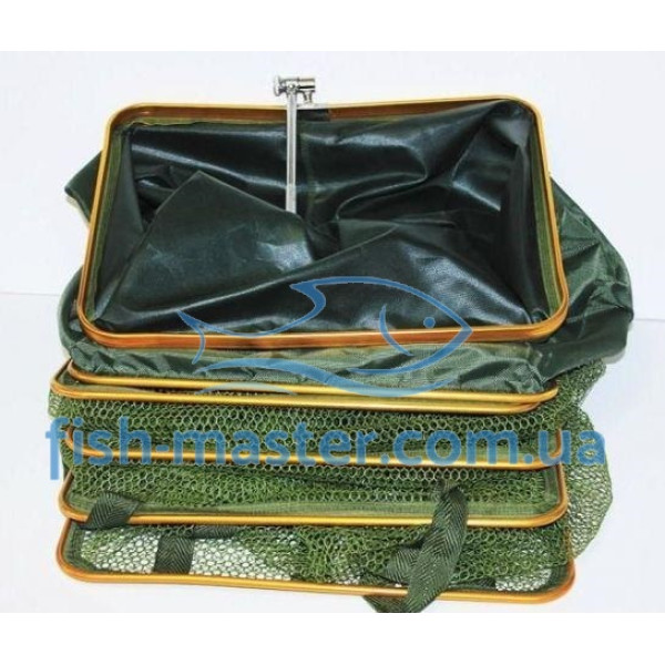 Садок прорезиненный квадратный  BRIZ 2м d40см Садок прорезиненный квадратный  BRIZ 2м d40см