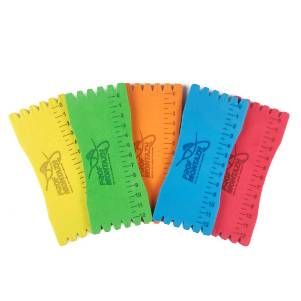 Мотовило-поводочница с линейкой EVA Prof Montazh 4,5х10см