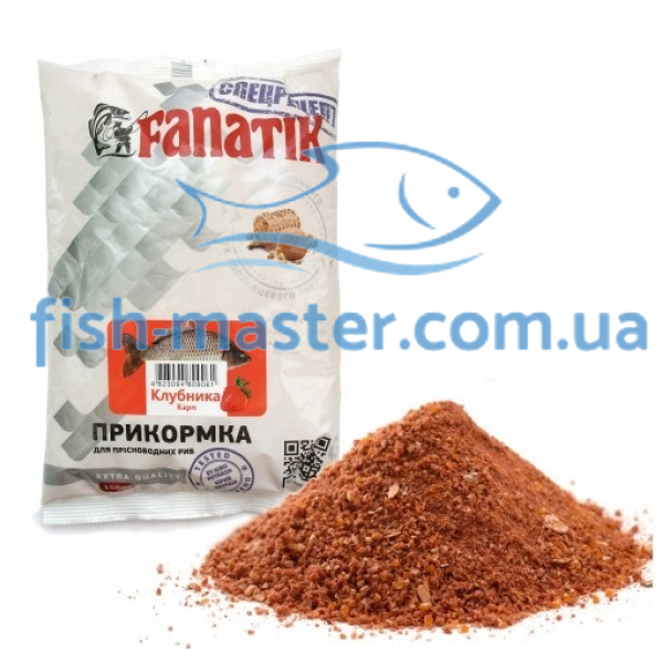 Прикормка FANATIK "Полуниця Карп"