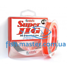Lanyard FANATIK Super Jig PE X8 120m # 0.4 / 0.10mm 4.8kg Orange Lanyard FANATIK Super Jig PE X8 120m # 0.4 / 0.10mm 4.8kg Orange