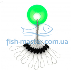 Стопор силиконовый FANATIK чёрный #LL