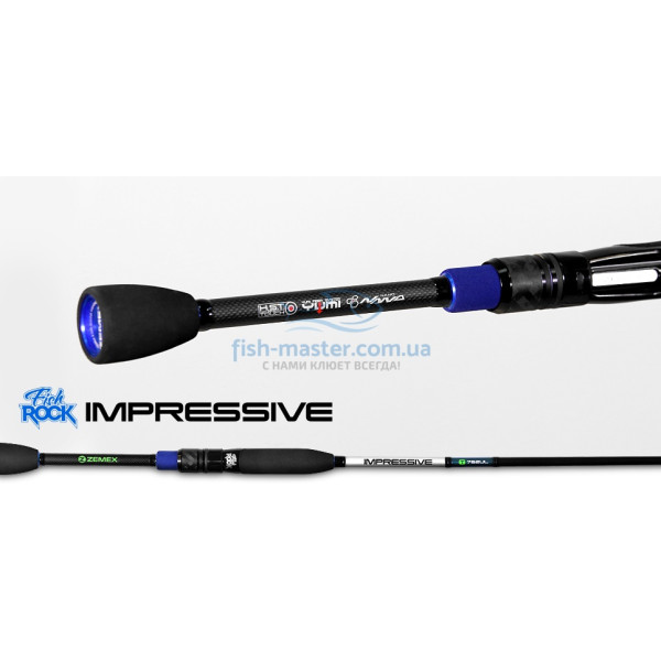 Спиннинг ZEMEX IMPRESSIVE T-732UL 2,21m 0,5-6g