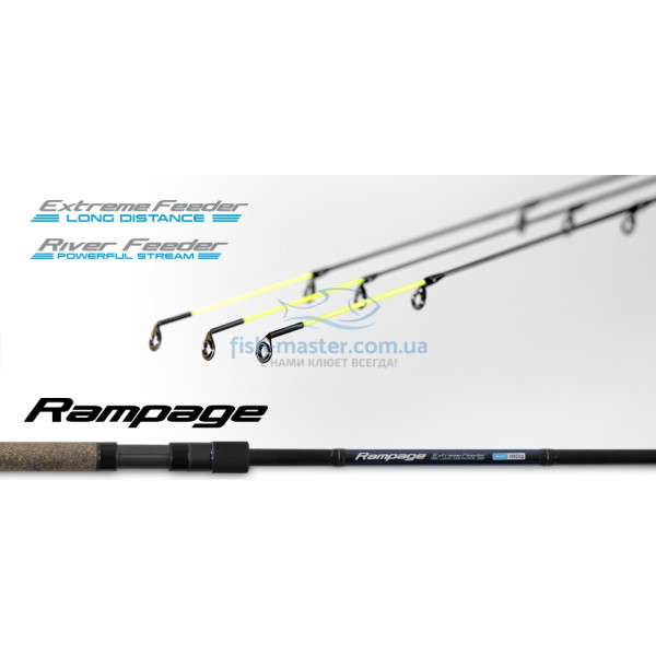 Удилище фидерное Zemex Rampage Extreme Feeder 14,2ft 4.3м.- 200g