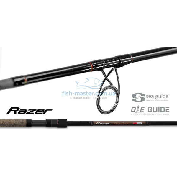 Удилище фидерное Zemex Razer Progressive Feeder 12ft 3.6м. - 80g (2х частн.)