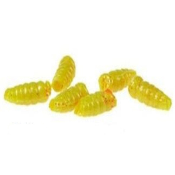Опарыш Berkley Gulp! Power Maggot Yellow желтый