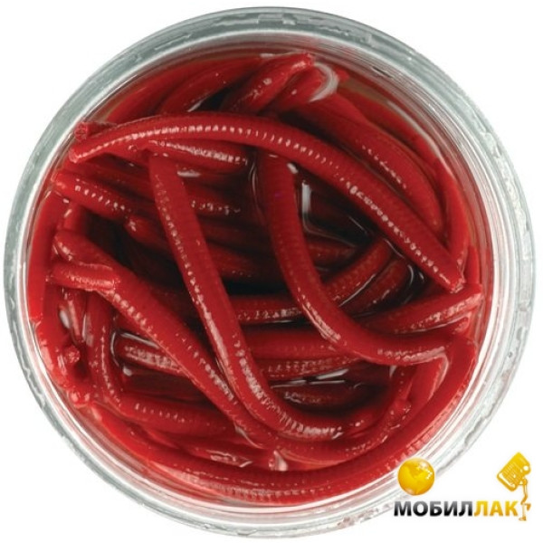 Червь Berkley Gulp! Angle Worm Red 5 см