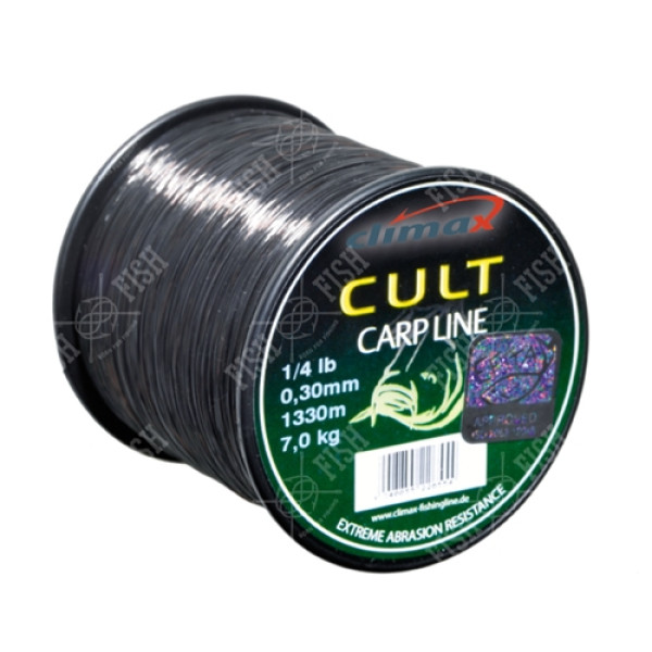 Леска Climax CULT Carpline Mono 0.34 Black 9.0kg 970m